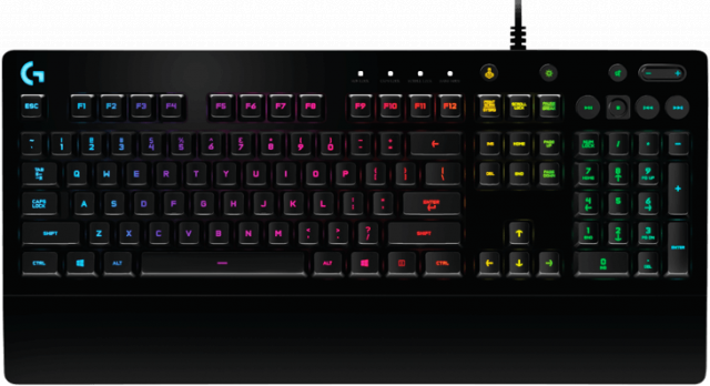 Геймърска клавиатура Logitech, G213 Prodigy, RGB 