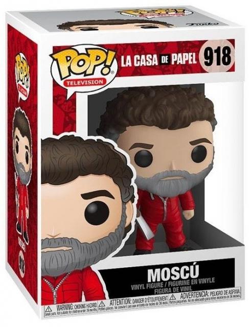 Фигурка Funko POP! Television La Casa De Papel - Moscu #918 