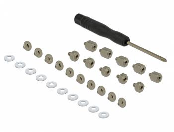 Delock Mounting Kit 31 pieces for M.2 SSD