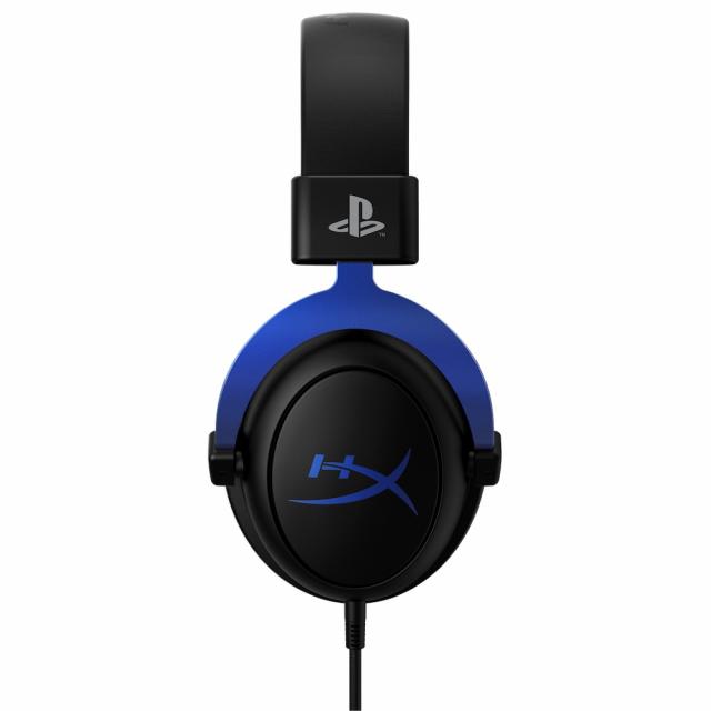 Геймърски слушалки HyperX Cloud Blue Playstation, Микрофон, Черно/Син 