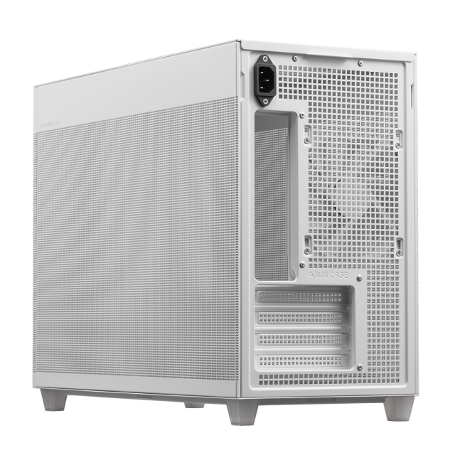 Case ASUS PRIME AP201 Mesh, MicroATX, White 