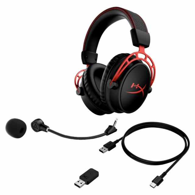 Gaming Earphone HyperX Cloud Alpha Wireless Red 