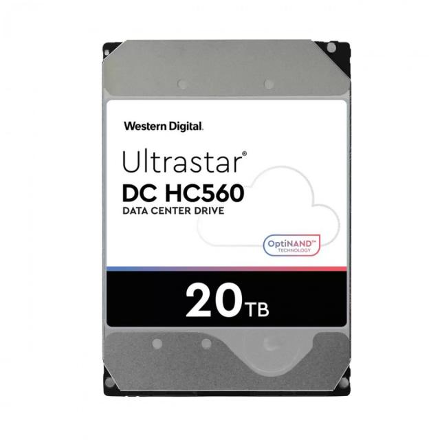 Хард диск WD Ultrastar DC HC560 3.5" 20 TB SATA, 7200RPM, 512MB 