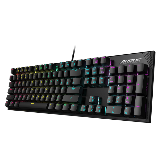 Gaming Mechanical keyboard Gigabyte Aorus K1 RGB Cherry MX Red Switch 