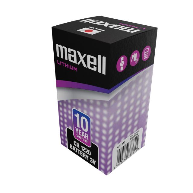 Lithium Button Battery MAXELL CR1220 3V 1pc. 