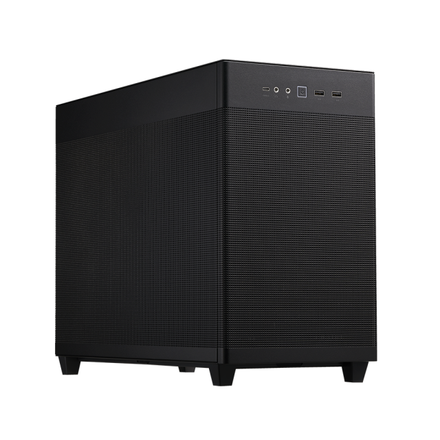 Кутия ASUS PRIME AP201 Mesh, MicroATX, Черна 