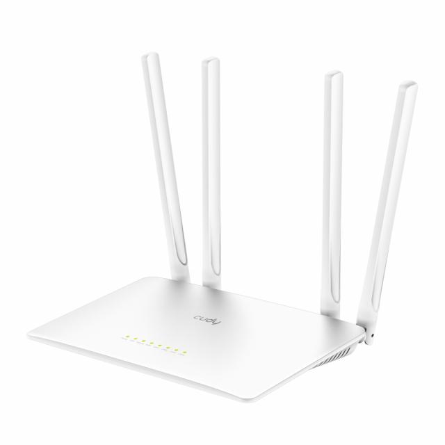 Wireless Router Cudy WR1200, Dual band, 4 antennas 