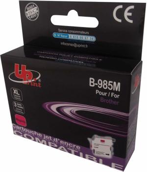 Ink cartridge UPRINT LC985, BROTHER, Magenta