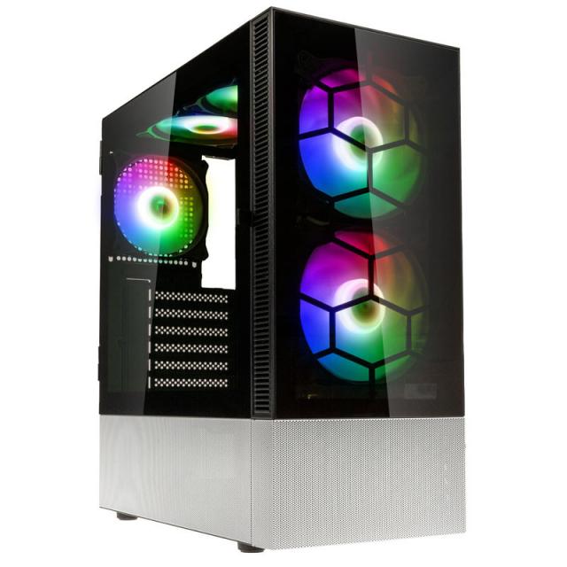 Case Kolink Observatory MX Glass ARGB TG Mid-Tower, Black/White 