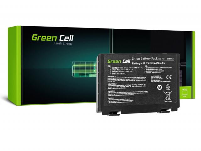 Батерия  за лаптоп GREEN CELL, Asus K40 K50 K50AB K50C K51 K51AC K60 K70 X70 X5DC, 10.8V, 4400mAh 