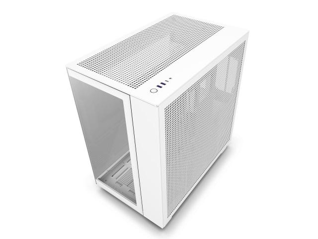 Case NZXT H9 Flow Matte White 