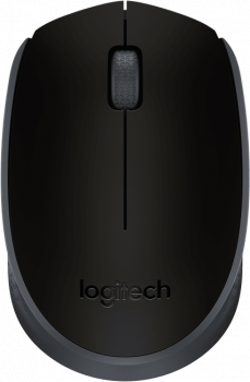 Безжична оптична мишка LOGITECH M171, Черна, USB