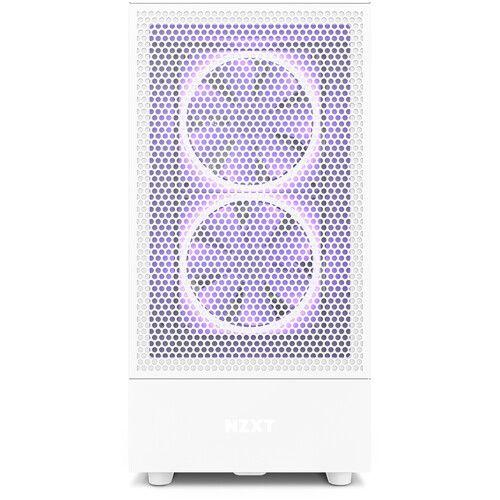 Кутия NZXT H5 Flow Matte White, Mid-Tower 