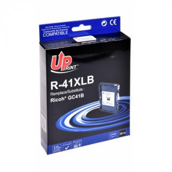 Gel ink UPRINT GC41K, RICOH, 336ml, 2500 copies, 405761, Black