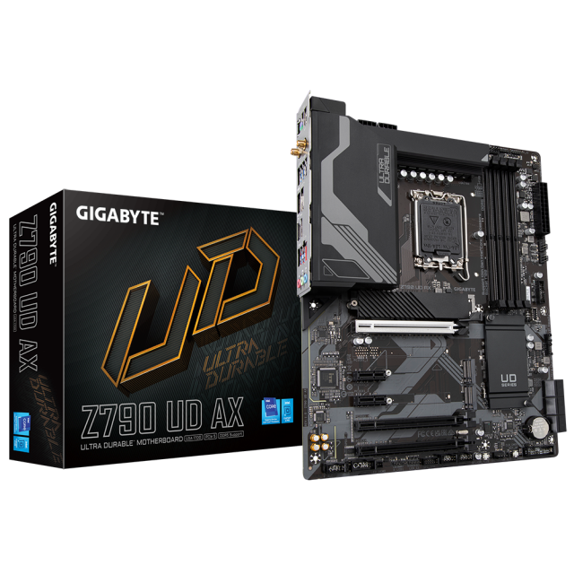 Дънна платка GIGABYTE Z790 UD AX LGA 1700, DDR5 