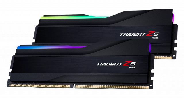 Memory G.SKILL Trident Z5 RGB Black 64GB(2x32GB) DDR5 5600MHz F5-5600J3036D32GX2-TZ5RK 