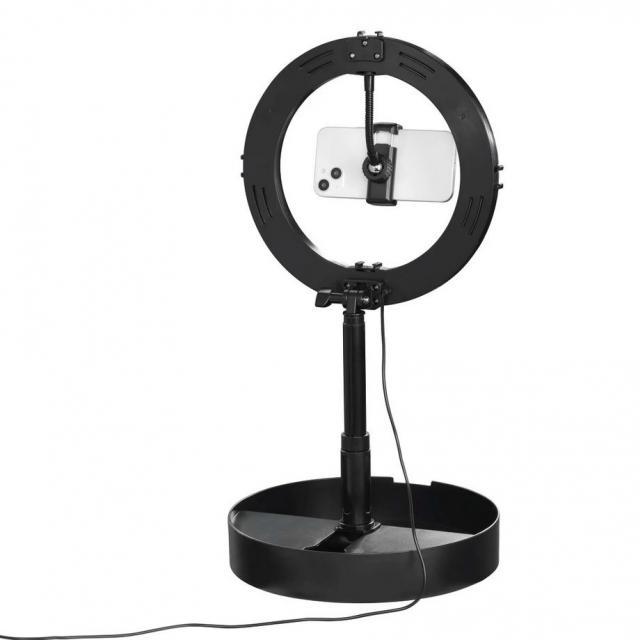 "SpotLight FoldUp 102 II" LED Ring Light, HAMA-04658 