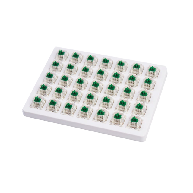 Keychron Switches for mechanical keyboards Gateron Green Switch Set 35 pcs 