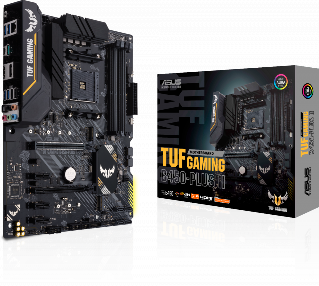 Motherboard ASUS TUF GAMING B450-PLUS II, AMD B450 (AM4) 