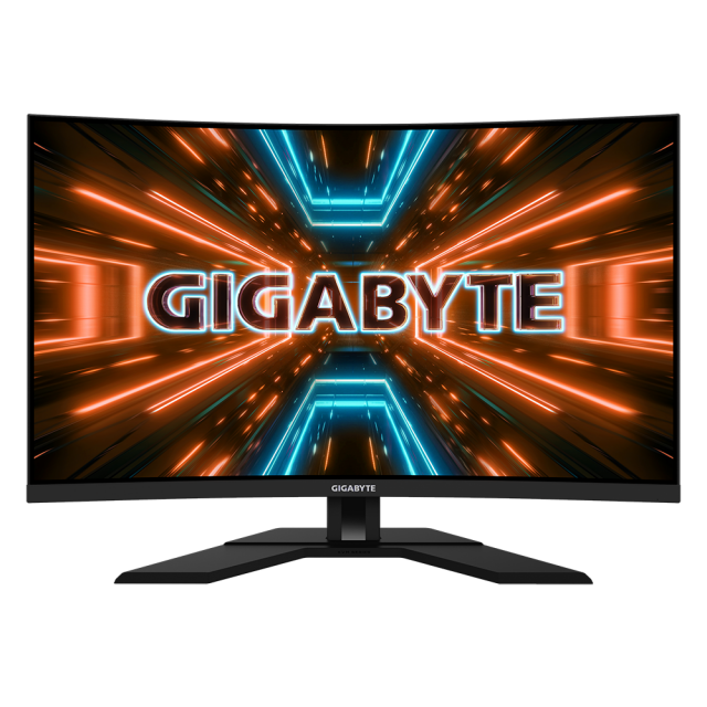 Gaming Monitor Gigabyte M32QC-EK, 31.5" inch VA 1500R, QHD, HDR, 170hz, 1 ms, KVM 