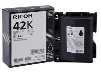 Gel ink RICOH GC42K, 10000 pages, Black