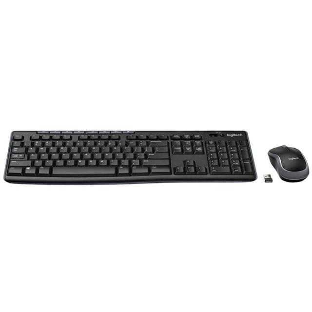 Kомплект безжични клавиатура с мишка Logitech MK270 