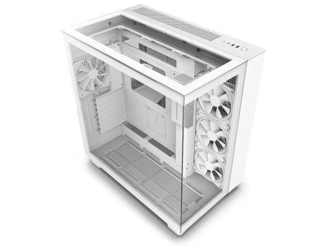 Case NZXT H9 Elite Matte White 