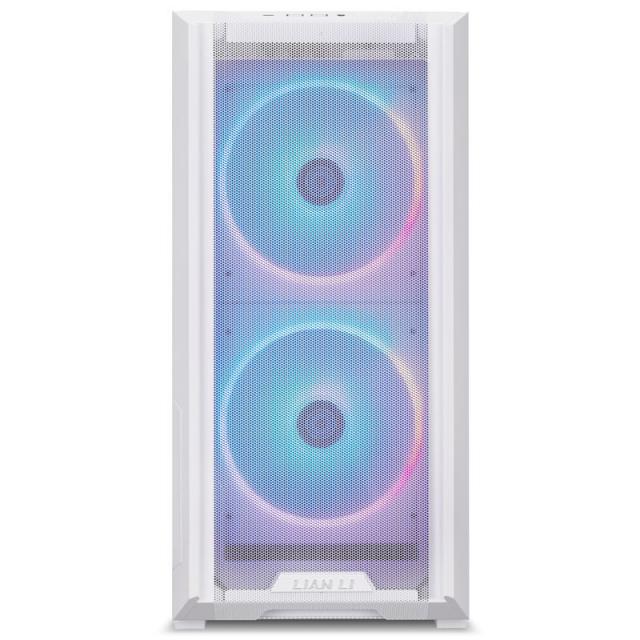 Кутия Lian-Li LANCOOL 216 RGB Mid-Tower, USB 3.2 Gen 2, Бяла 