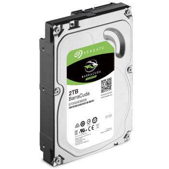 HDD SEAGATE BarraCuda, 2TB, 256MB, 7200 rpm,  SATA 3, ST2000DM008