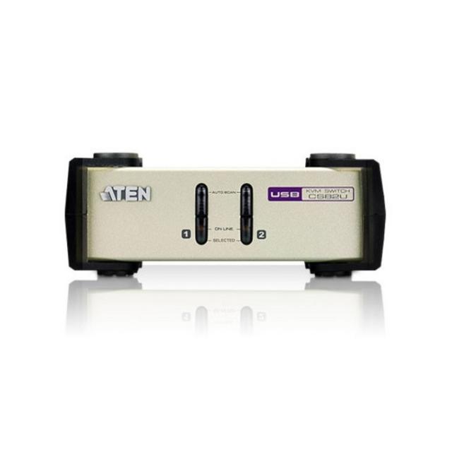 KVMP switch ATEN CS82U 2-port, PS/2-USB VGA 