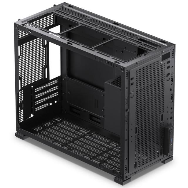 Кутия Jonsbo D31 Mesh Screen TG, mATX, Черен 