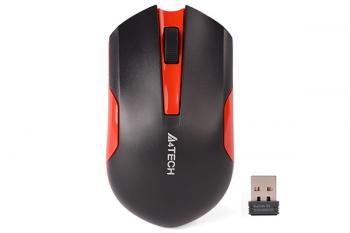 Optical Mouse A4tech G3-200N, Black/Red