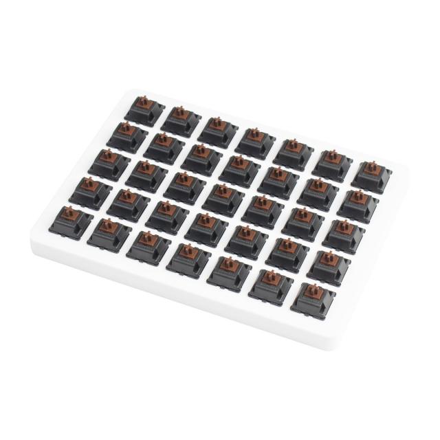 Суичове за механична клавиатура Keychron Cherry MX Brown Switch Set 35 броя 