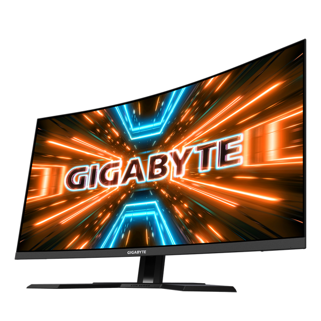 Gaming Monitor Gigabyte M32UC, 31.5" SS VA UHD 3840x2160, Curved 1500R, 144Hz, 1ms, HDR 400, KVM 