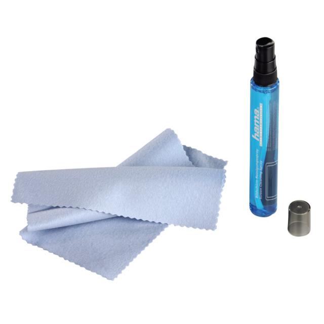 Hama Screen Cleaning Set, 15 ml, cloth included 