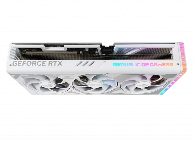 Видео карта ASUS ROG STRIX RTX 4080 SUPER OC 16GB GDDR6X White 