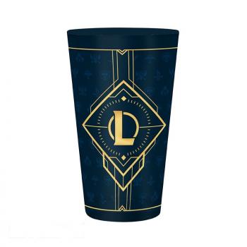 ABYSTYLE LEAGUE OF LEGENDS Large Glass Hextech logo