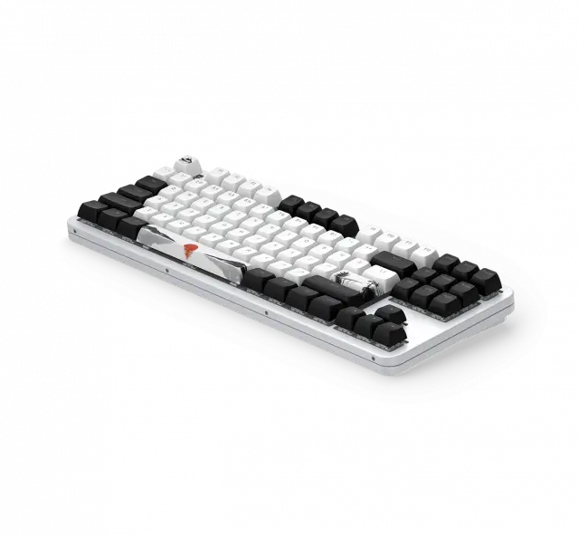 Gaming Mechanical Keyboard Dark Project 87 Fuji V2 RGB TKL - G3MS Sapphire Switches, ABS 