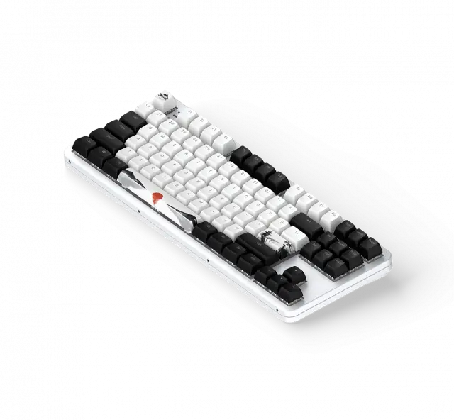 Gaming Mechanical Keyboard Dark Project 87 Fuji V2 RGB TKL - G3MS Sapphire Switches, ABS 