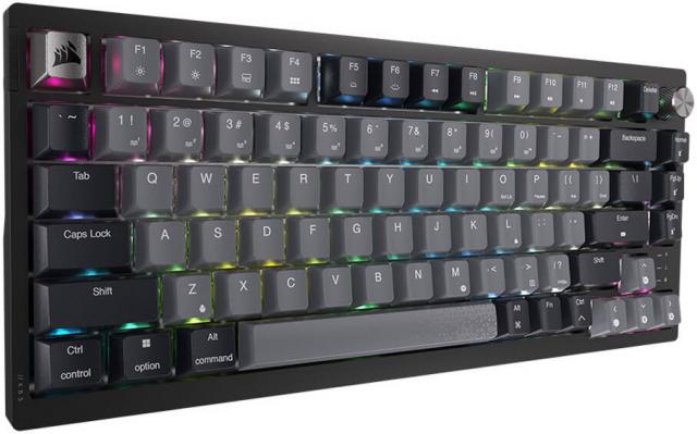 Mechanical wireless keyboard Corsair K65 Plus RGB 75% , HS, Corsair NLX Red Key Switches 