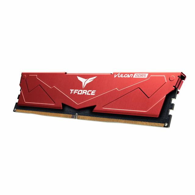 Memory Team Group T-Force Vulcan Red DDR5 32GB (2x16GB) 6000MHz CL30 