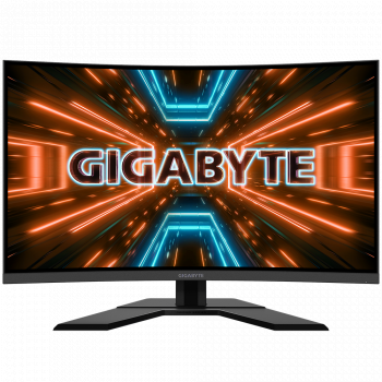 Геймърски Монитор Gigabyte G32QC, 31.5" VA QHD, Curved 1500R, 165Hz, 1ms