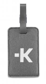 Етикетник за багаж Skross Luggage Tags, Карта за контакт, Сив