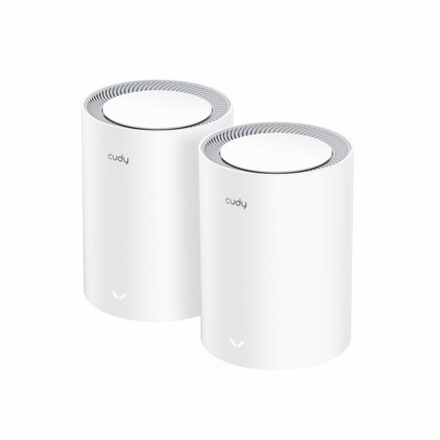 Безжична Mesh система Cudy AX1800, 2 - Pack, 2.4/5 GHz, 574 - 1201 Mbps 