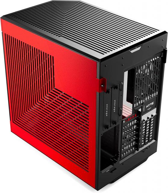 Case HYTE Y60 Tempered Glass, Mid-Tower, Black and Red 