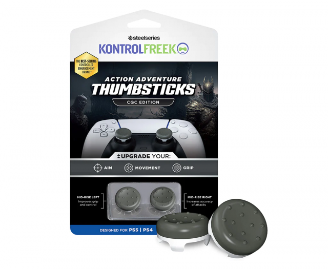 Аксесоар KontrolFreek Action Adventure Thumbsticks CQC Grey 