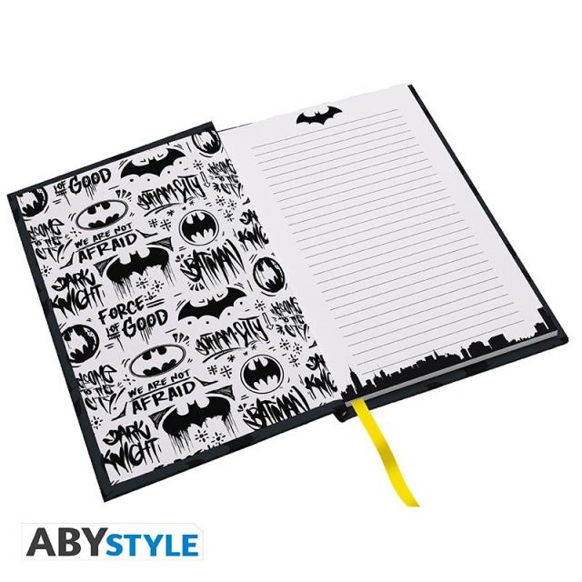 ABYSTYLE DC COMICS Notebook Batman Logo 