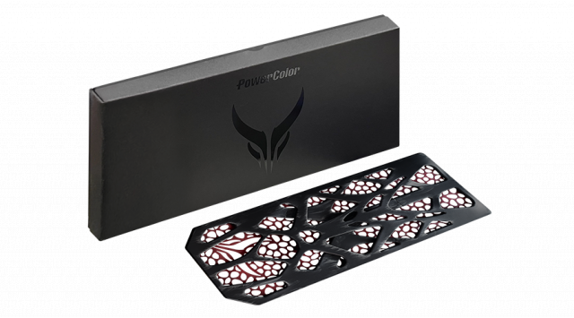 Backplate for Powercolor AMD RADEON RX 7000 Red Devil Graphic cards, SBP-790002 