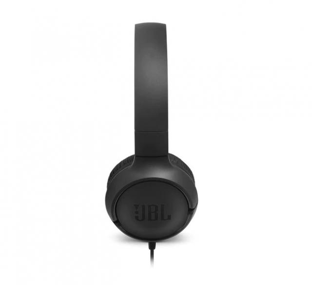 Headphones on-ear JBL T500, Black 
