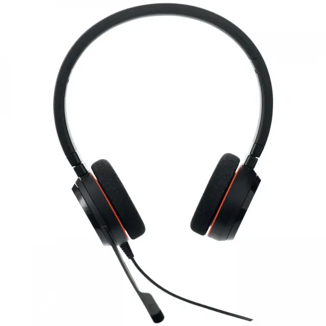 Headphones with mic Jabra Evolve 20 UC Stereo USB-C/А Adapter 